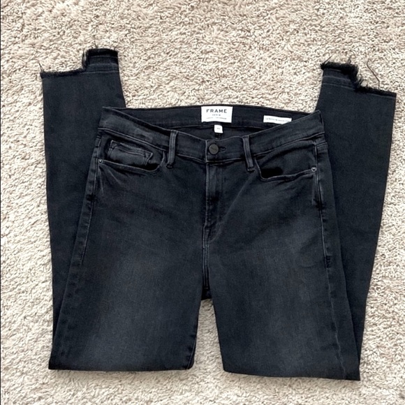 Frame Denim Le Skinny De Jeanne Crop Jeans - Picture 13 of 14